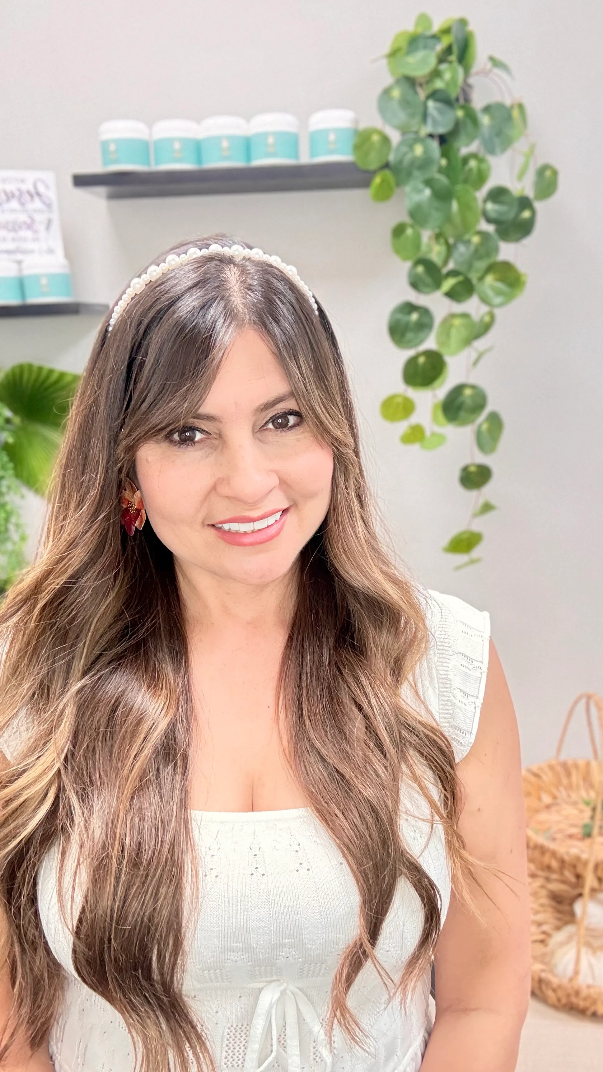 Miriam Orozco, creator of the Rose of Sharon product line